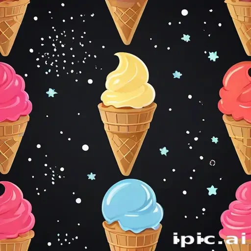 ice cream background