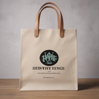 canvas bag mockup