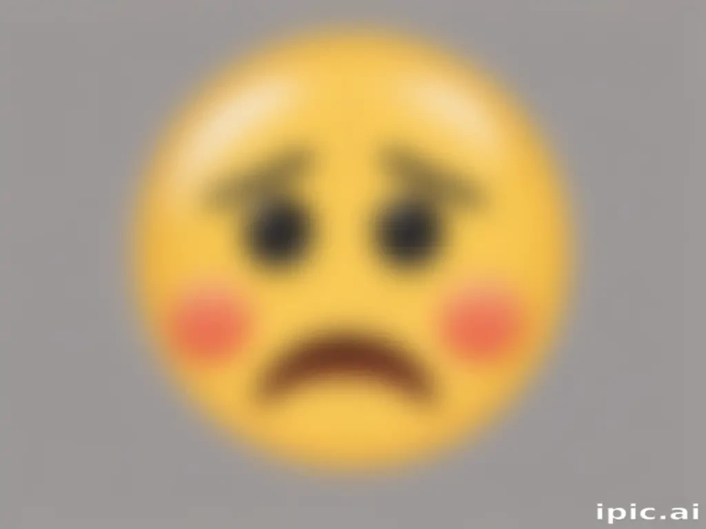 sad emoji transparent