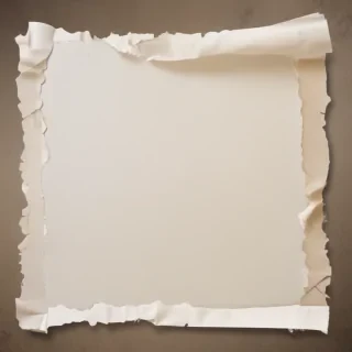 transparent background ripped paper