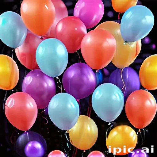 png birthday balloons