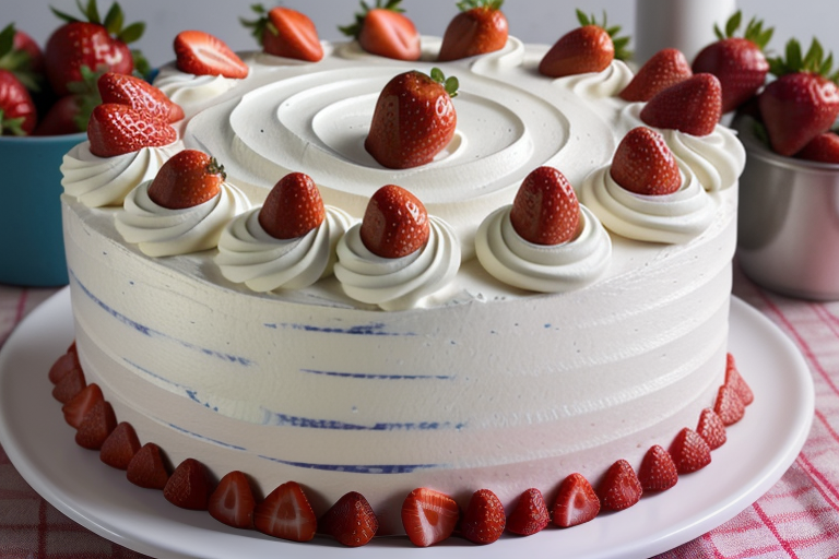 how to make a strawberry filling for cake
