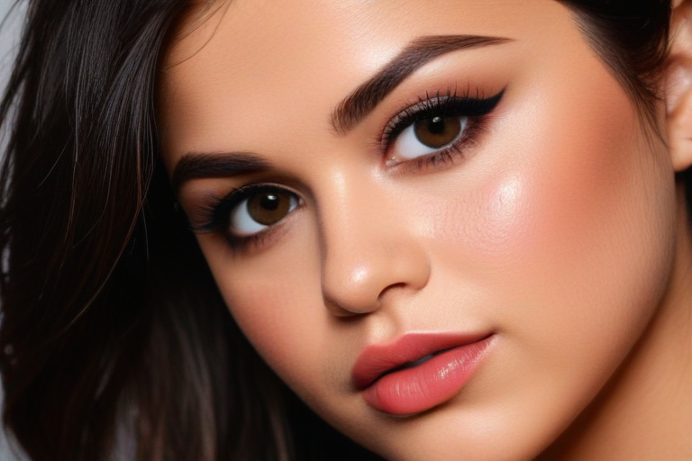 selena gomez eye colour