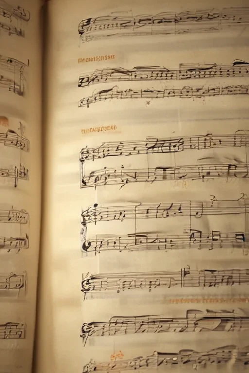 notes music background