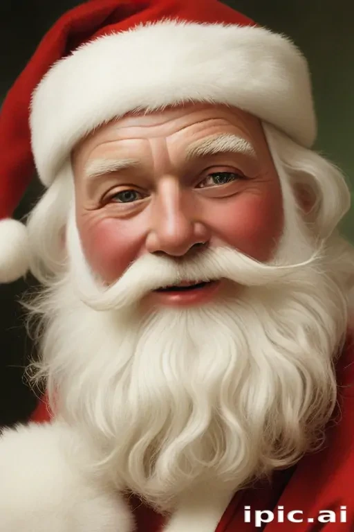vintage santa images free