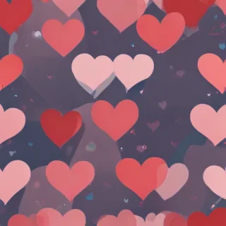 background hearts