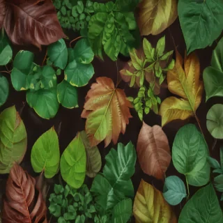 background leaves