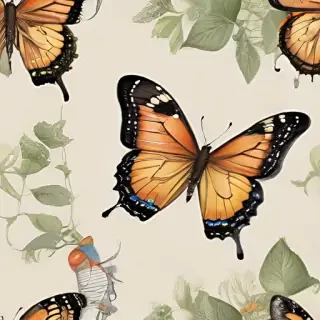 butterfly drawign