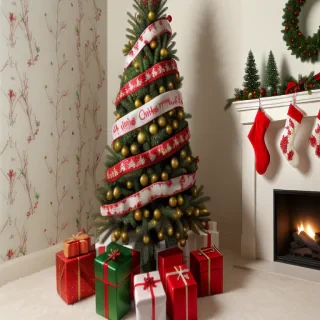 cute christmas tree wallpaper