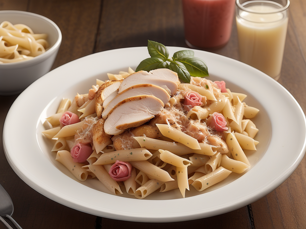 chicken rosa pasta corner bakery