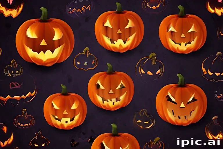 halloween pumpkin background