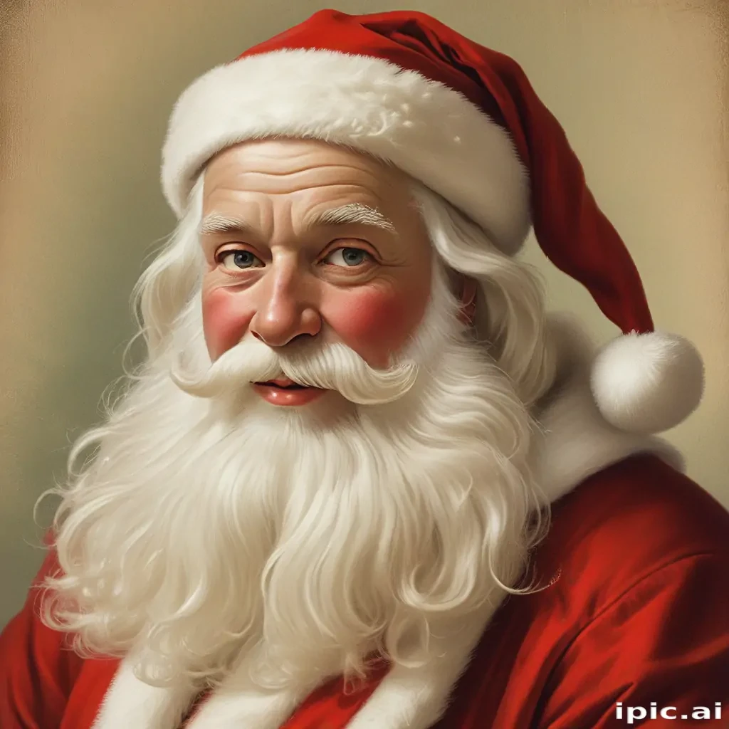 vintage santa image