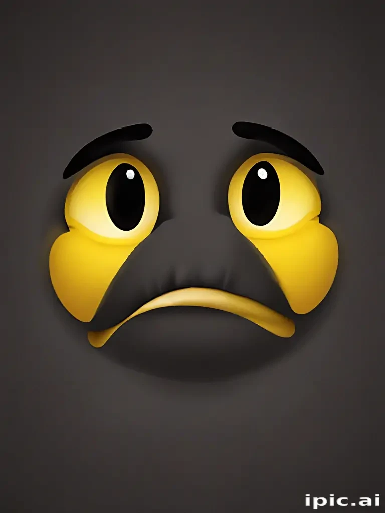 sad face emoji png