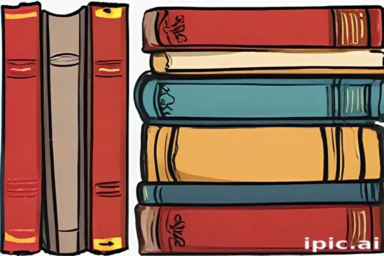 bookstack clipart