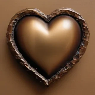brown heart