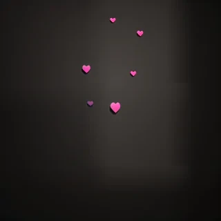 heart wallpaper black