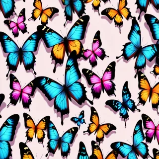 butterfly background aesthetic