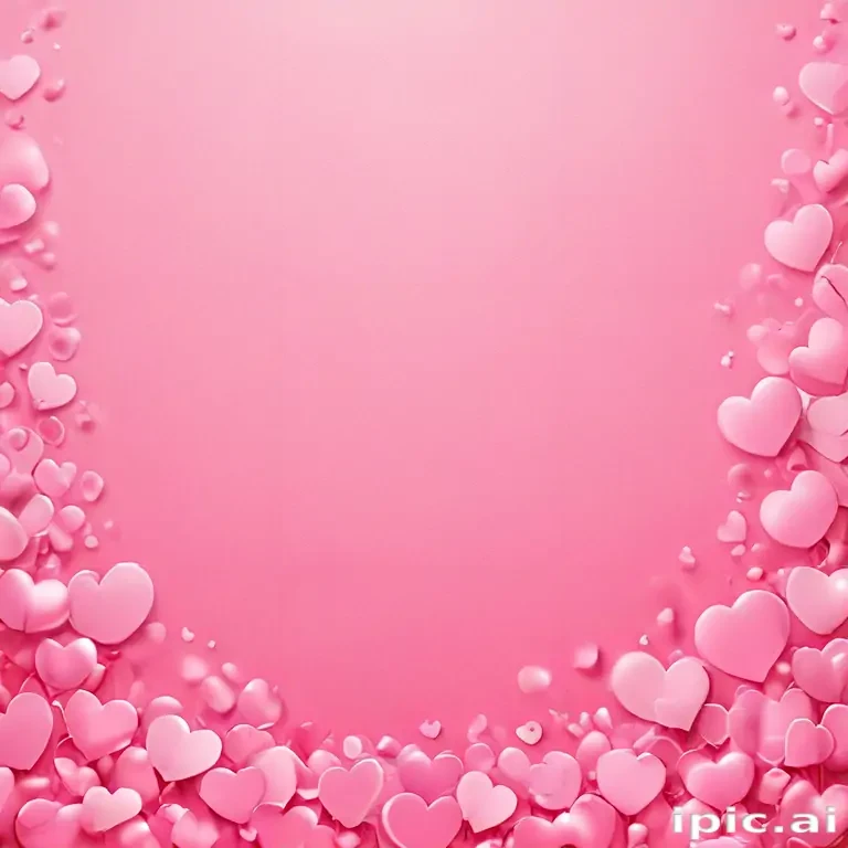 pink hearts background