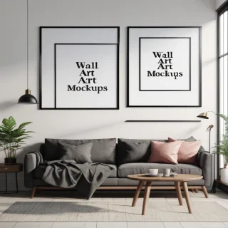 wall art mockups