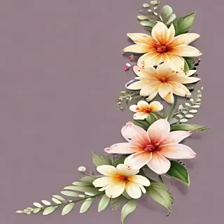 border flower png