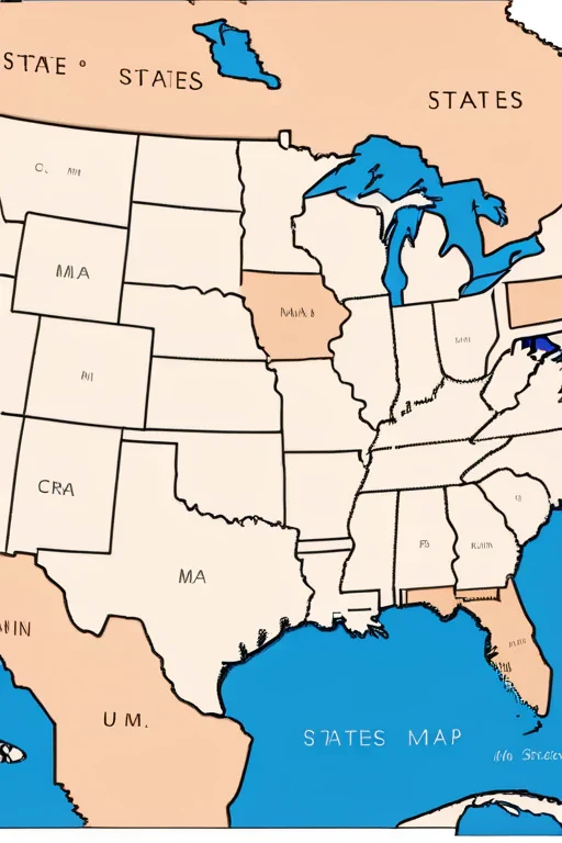 states map