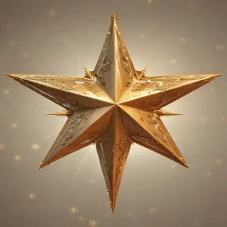 christmas star clipart