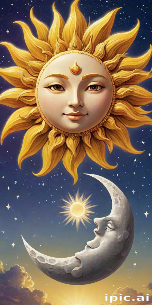 sun and moon