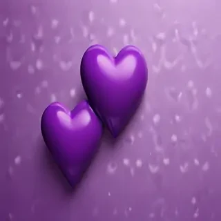 purple hearts wallpaper