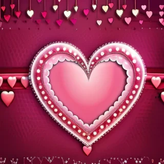 pretty heart wallpaper