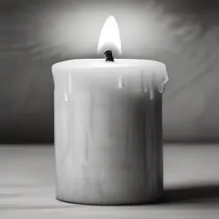 candle drawing