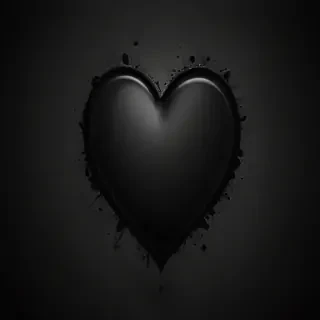 black heart background