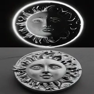 sun and moon