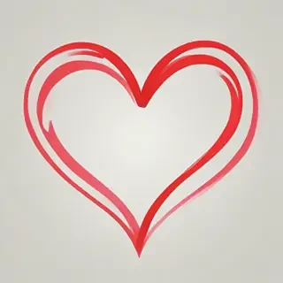 heart outline png