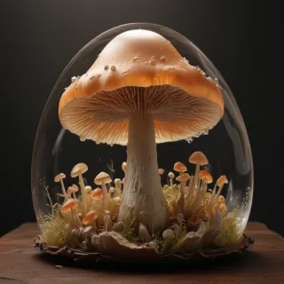 mushroom transparent