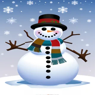 png snowman