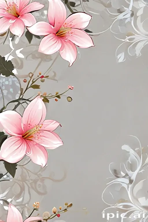 flower background transparent
