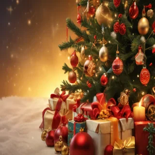 astetic christmas wallpaper