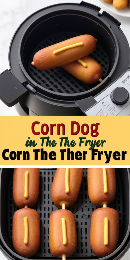 corn dog in the air fryer