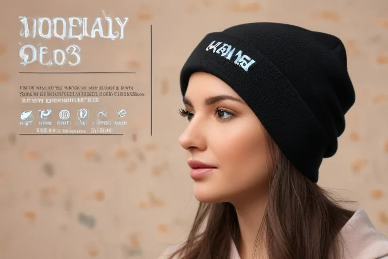 beanie mockup free