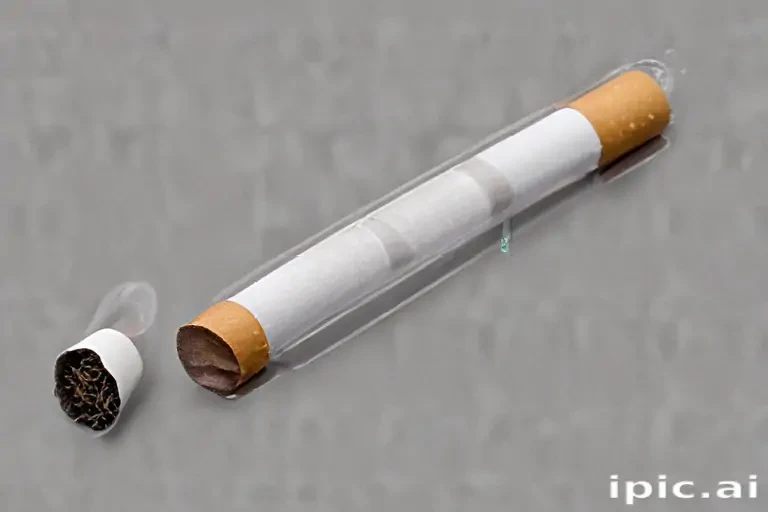 transparent cigarette