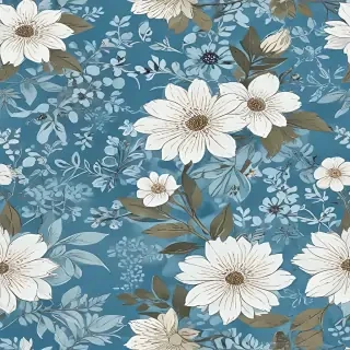 flower background blue