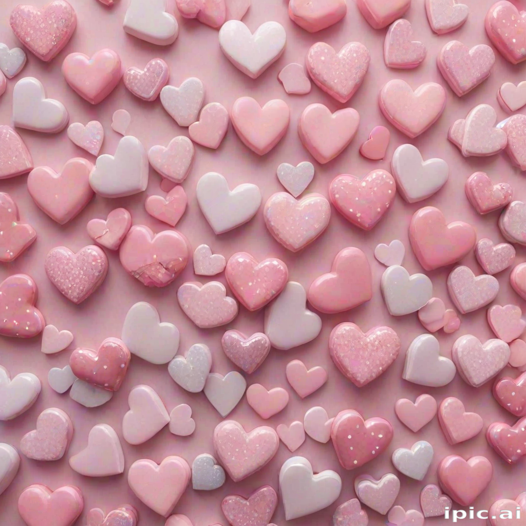 aesthetic heart background