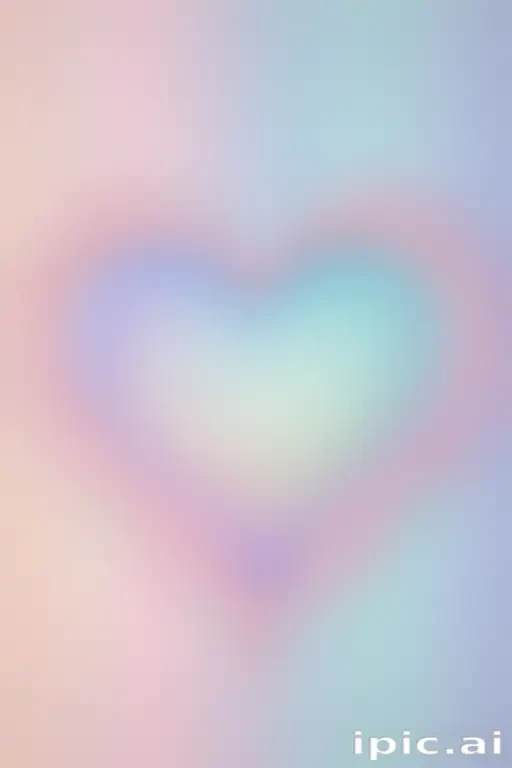 pastel heart wallpaper
