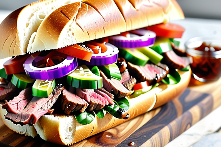 kind of soda steak or sandwich