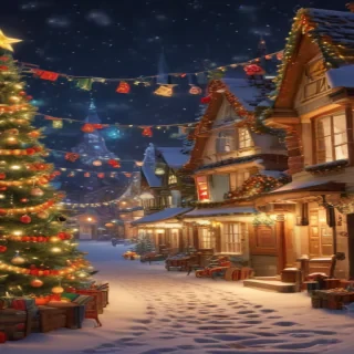 cartoon christmas backgrounds