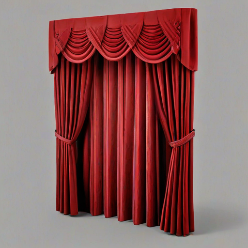 red curtain png