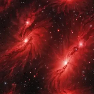 galaxy red wallpaper