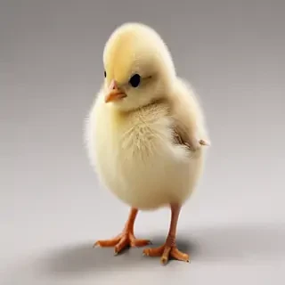 transparent chick