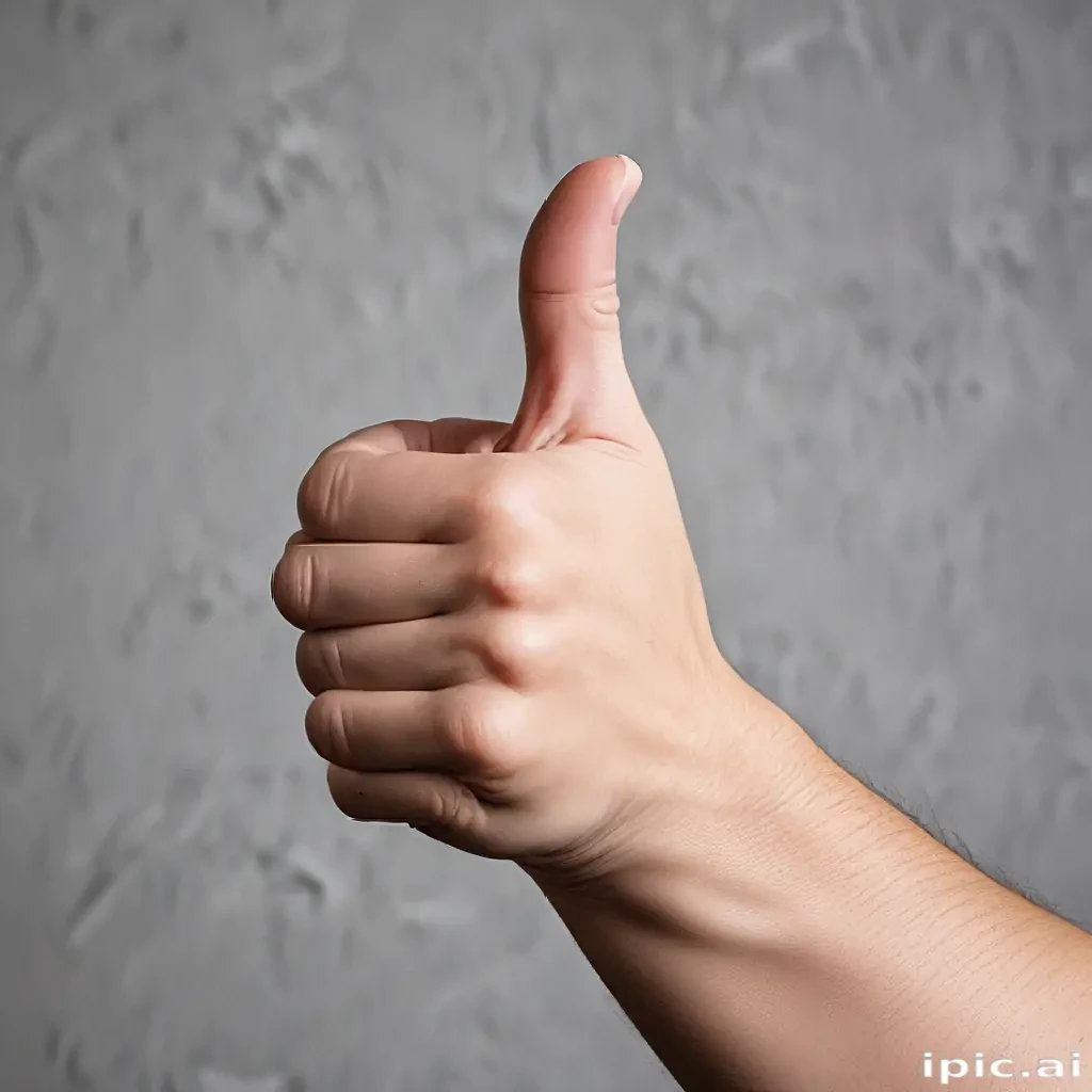 thumbs down