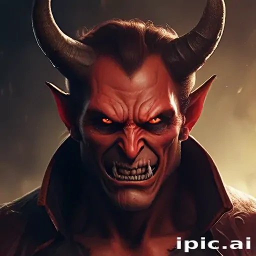 wallpaper of the devil